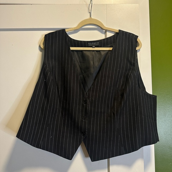 Eloquii Jackets & Blazers - Eloquii vest top, 20